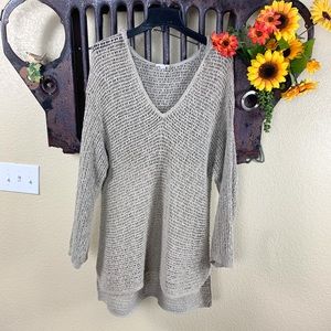 Tan M Pure Jill Knit Top